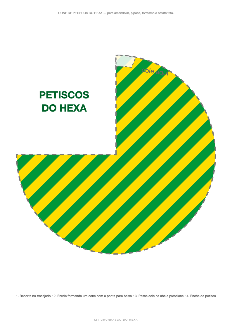Cone de petiscos